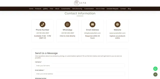 لونا لوفة - تصميم الموقع الإلكتروني 82 | أعمال MAZCODEX